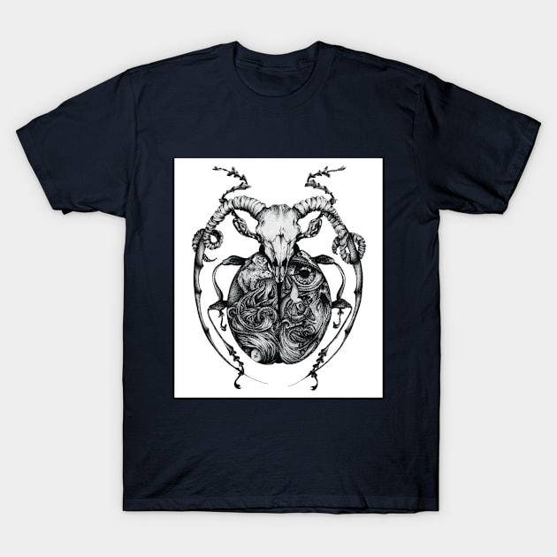 Devil, demon bug T-Shirt by NadiiaGogol